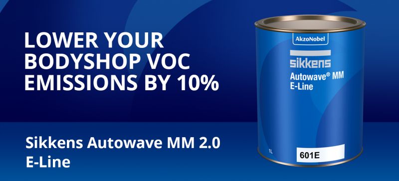 AkzoNobel lowers VOC emissions with introduction of updated basecoat offer