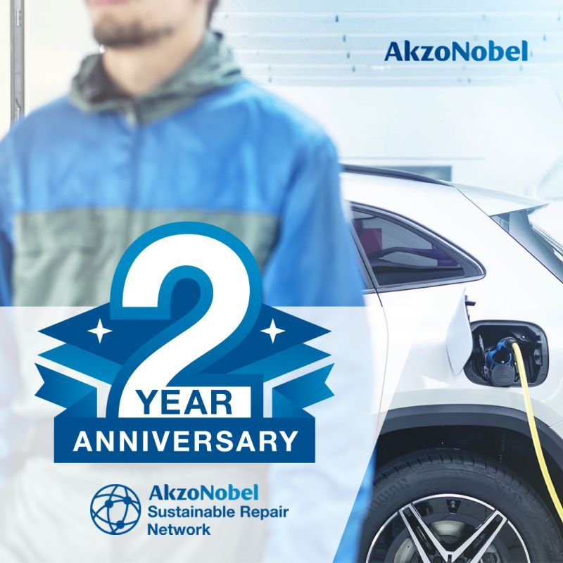 AkzoNobel Vehicle Refinishes utvider sitt bærekraftige reparasjonsnettverk i Europa